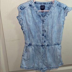 Romper gap denim